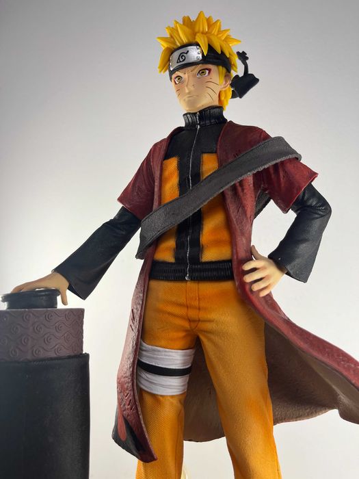 Велика фігурка Наруто на підставці 43см Naruto Uzumaki Shippuden