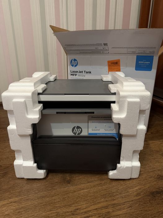 Лазерний багатофункціональний принтер HP Laser Jet Tank MFP 1602w
