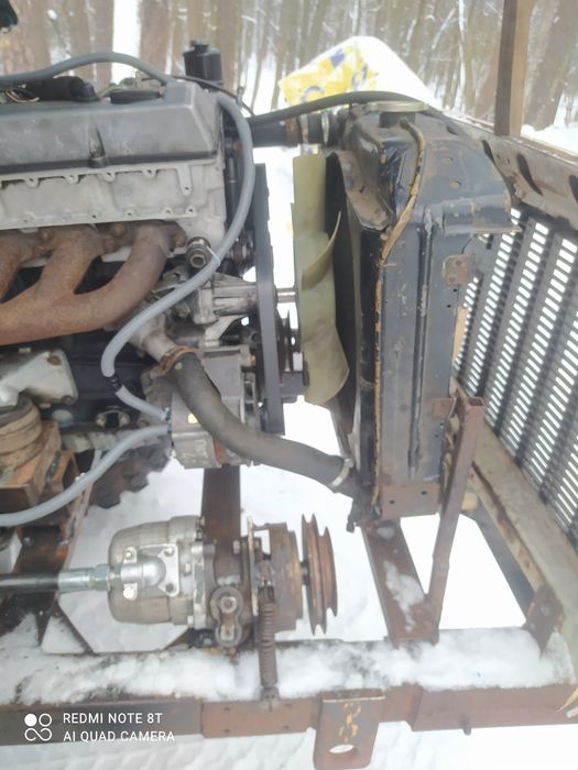 Трактор переломка. Мерседес.