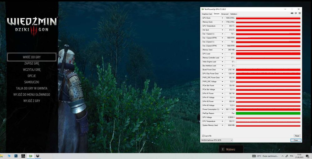 ZOTAC RTX 3070 Twin Edge OC White 8 GB  GWARANCJA !!