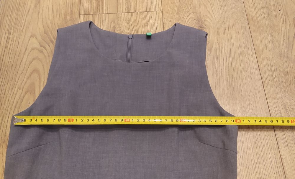 Sukienka, szara, rozmiar M.