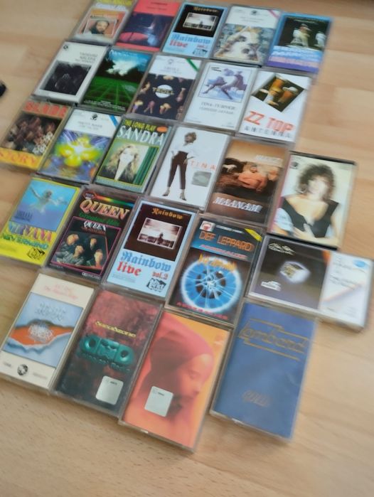 Deep Purple Zztop Iron Accept Boney Smokie kaseta