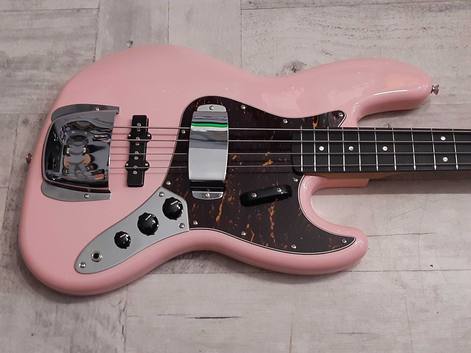 Gitara Basowa Auriga Jazz Bass -Pink- wysyłka Gratis lub zamiana