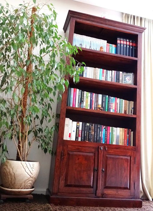 Drewniany regał Indyjski - styl kolonialny Belbazaar