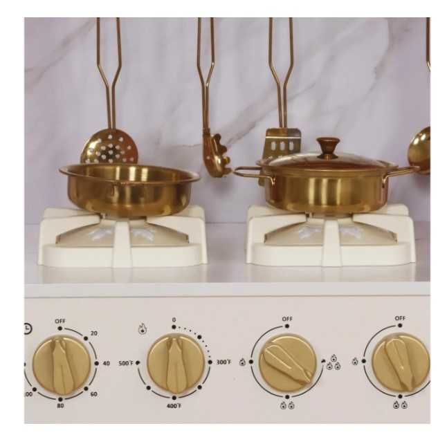 Дитяча кухня дерев'яна AVKO Равенна Pink, звукові та світлові ефекти