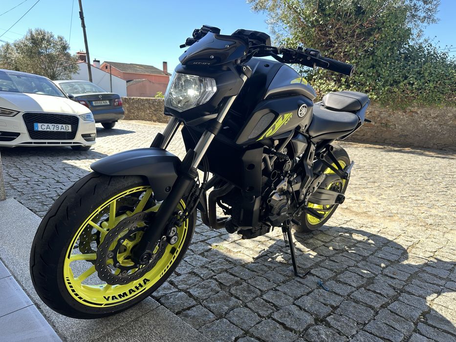 Yamaha MT 07 2018 com 22.000