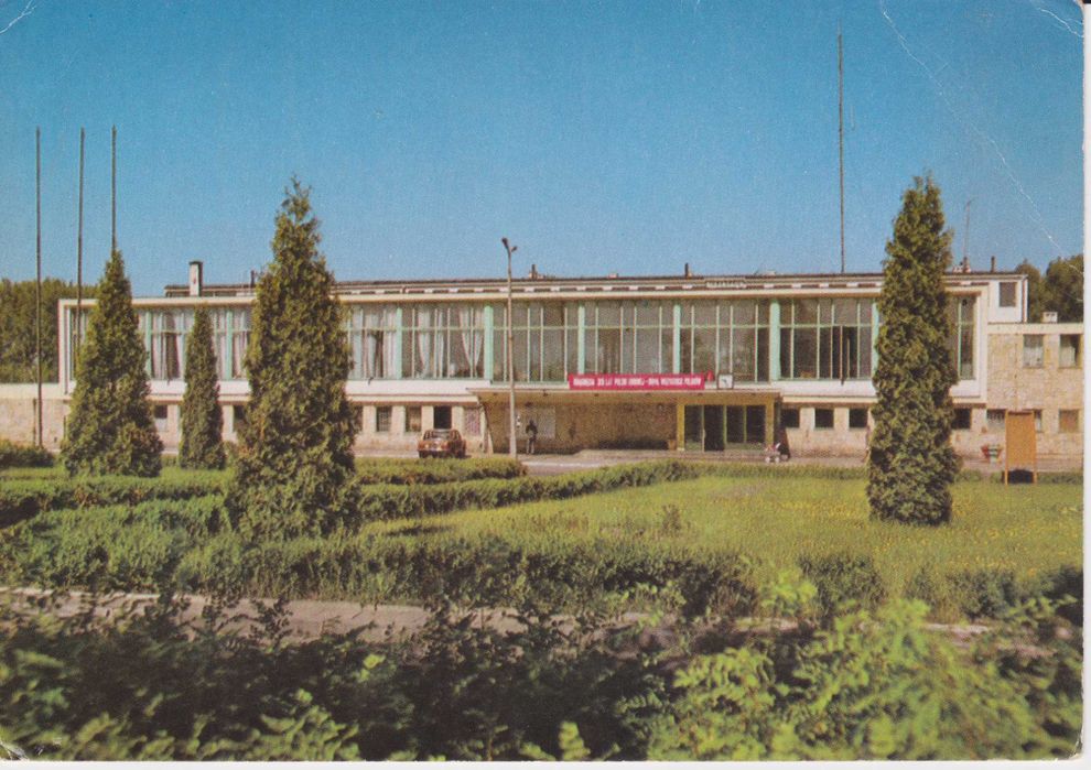 pocztówka: Terespol 1979 dworzec kolejowy PKP PRL