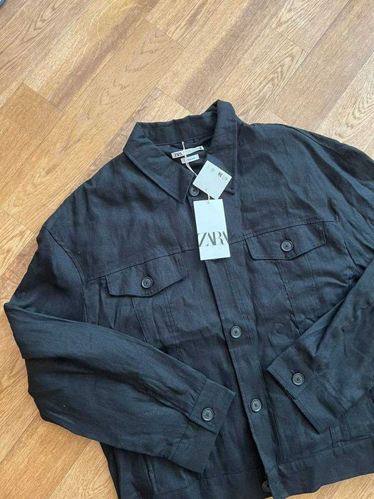 Куртка 100% льон Zara (p. L-XL)