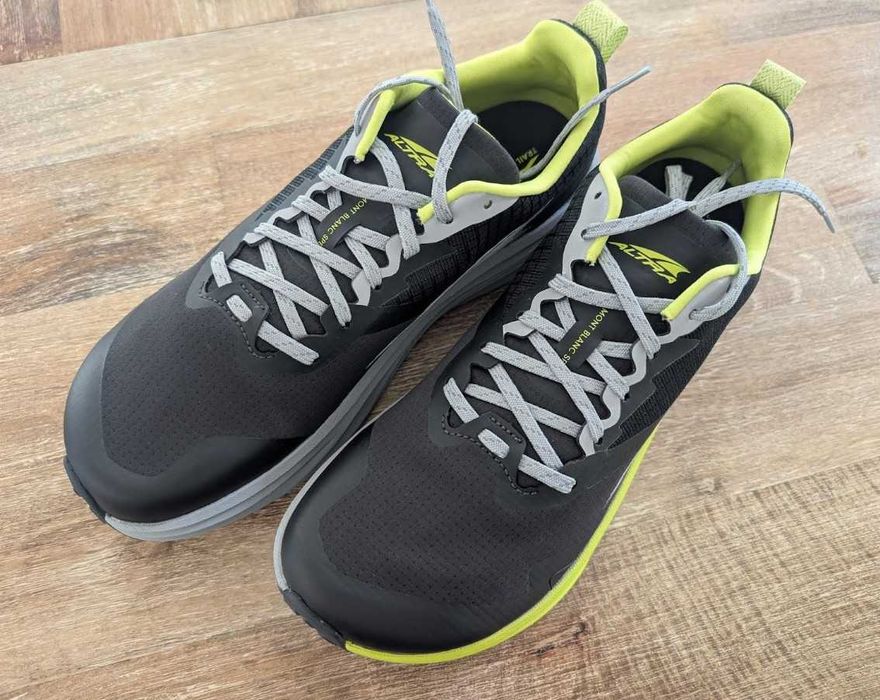Кросівки для бігу чоловічі Altra Mont Blanc Speed black/lime