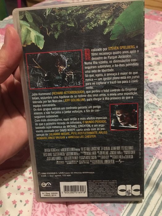 O Mundo Perdido- Jurassic Park