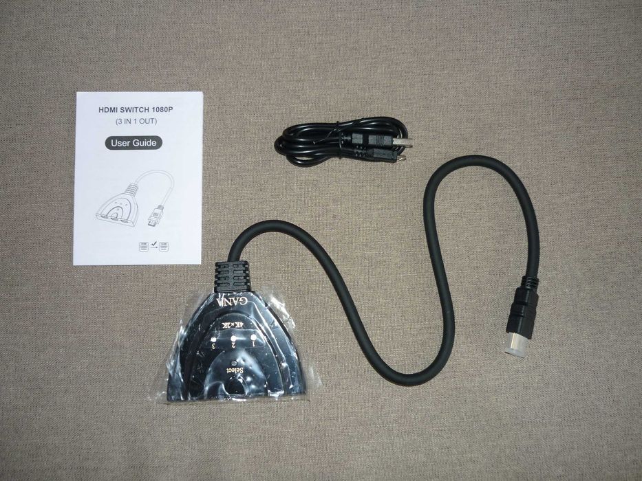Przełącznik HDMI 3w1