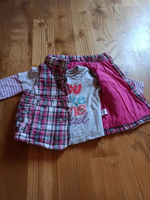 Kamizelka i bluzeczka  80