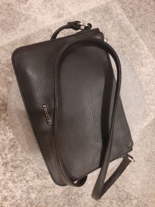 Torebka na ramię Puccini czarna