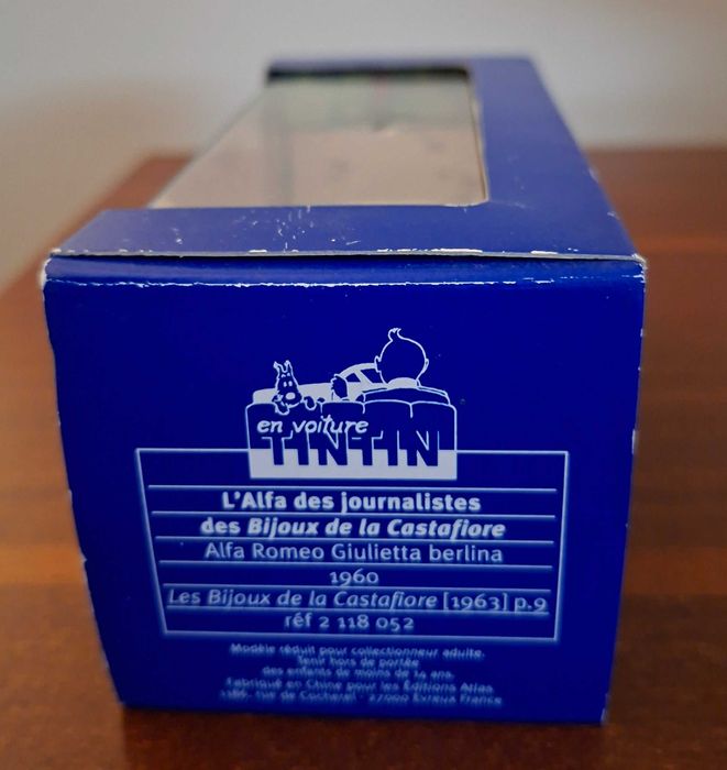 Carros da colecção Tintin