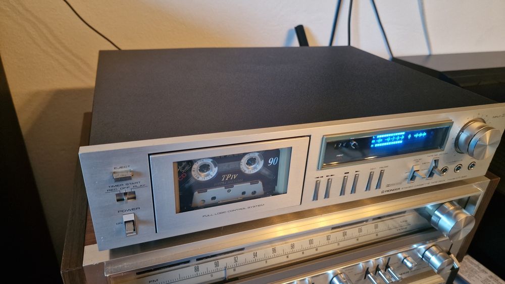 PIONEER CT-300 Blue line Stereo Cassette Deck