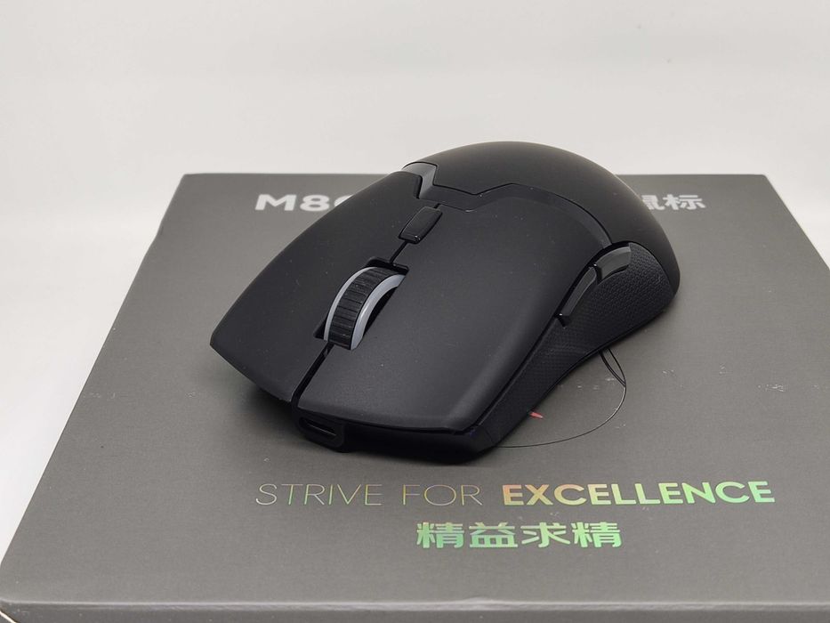 Миша ігрова бездротова Delux M600 pro, PAW 3395, 26000 DPI, 500 mah.