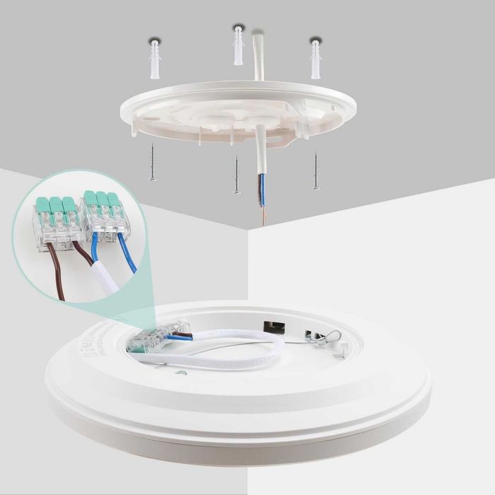 DA LIGHT Lampa sufitowa Plafon LED płaska dal 1180 24w