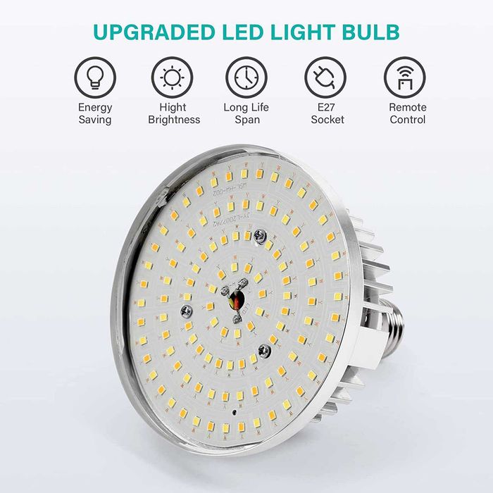 Iluminação estúdio LED kit 2 softboxes extensíveis bicolor com comando