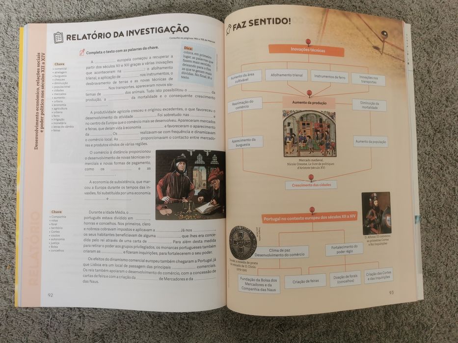 Caderno de atividades História 7 ano, "História HSI Sob Investigação"