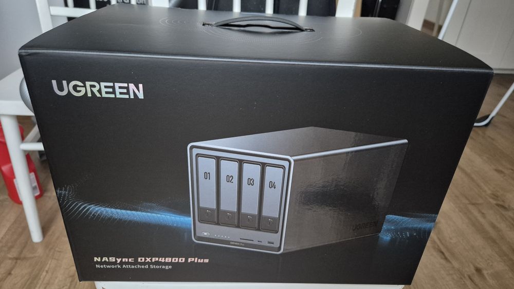 Ugreen nasync DXP4800 plus 8gb ram