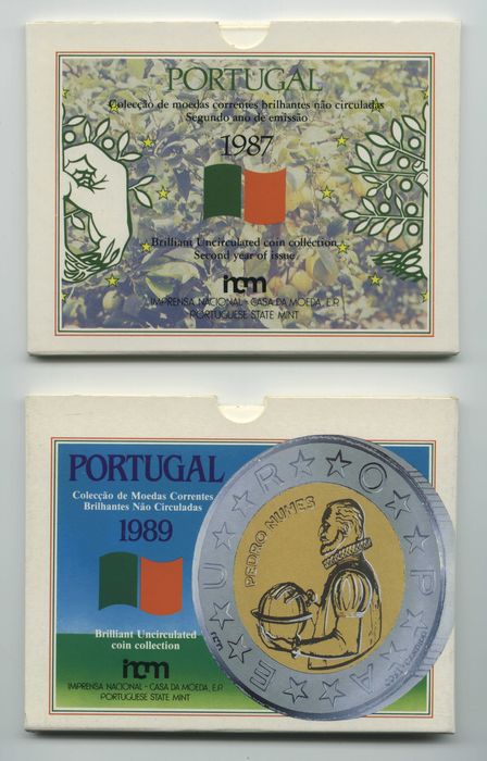 15 Série Moedas correntes Escudos (BNC)