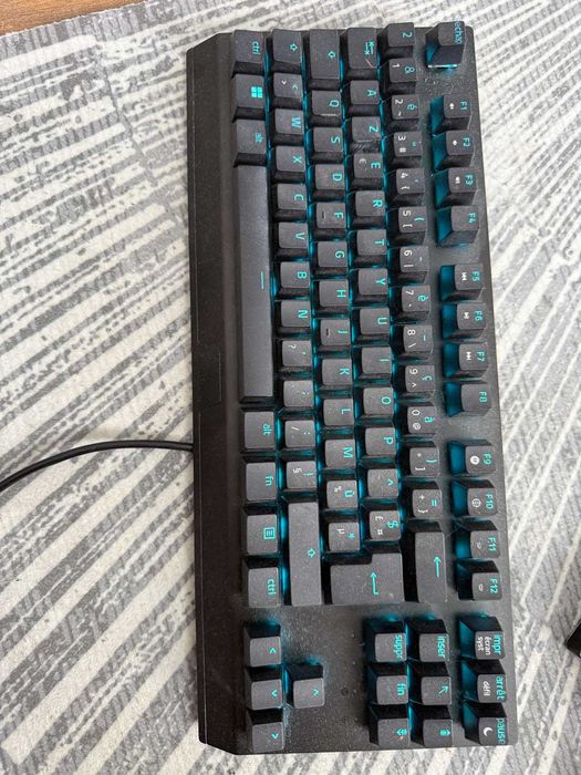 Механічна ігрова клавіатура Razer BlackWidow V3 TKL AZERTY (Green Switch)