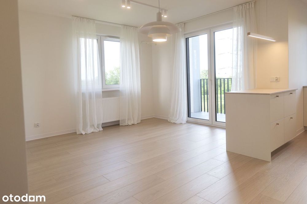 Nowe, wykończone, 3 pokoje 57,5 m², narożne, ostatnie piętro, widokowe - Widok 5