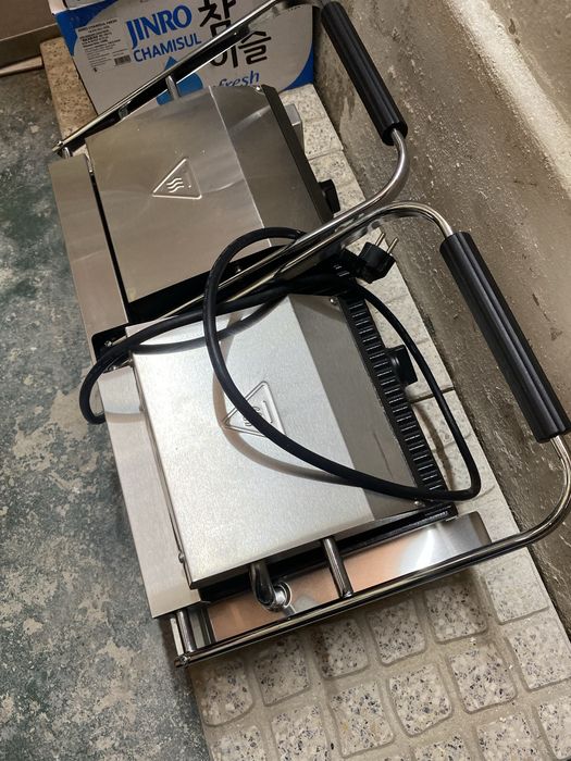Prensa de Sandes / Panini Profissional VEVOR 3600W – 220V