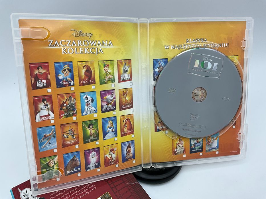 101 dalmatyńczyków DVD, SLIPASE, Zaczarowana Kolekcja, Animacja 1961, Disney