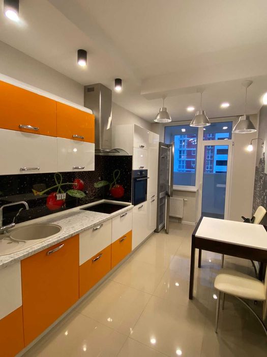 Без комісії, довгострокова оренда сучасна 1 ККВ для сім'ї (Позняки)