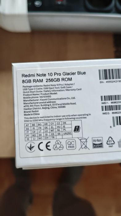 Xiaomi redmi note 10 Pro