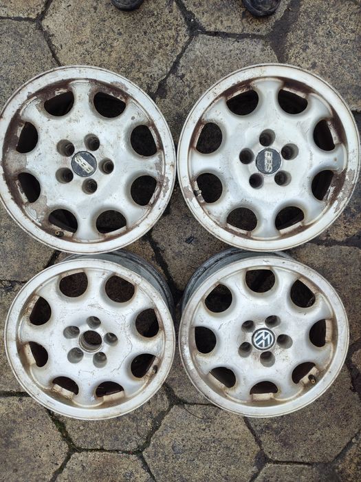 Felgi 15 5x100 VW golf MK2 MK3 corrado passat B3 B4 corrado vr6 GTI BB