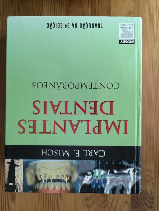 Livro Implantes Dentais Contemporâneos - Carl E. Misch - 3°edição