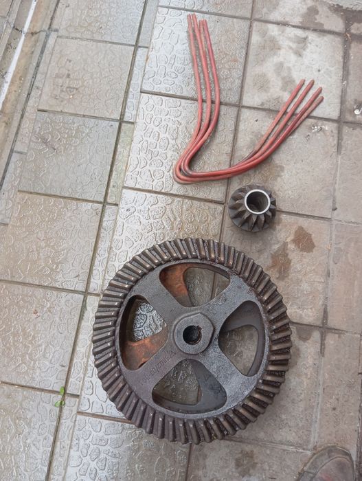 Шестерня кінна копалка велика мала прути