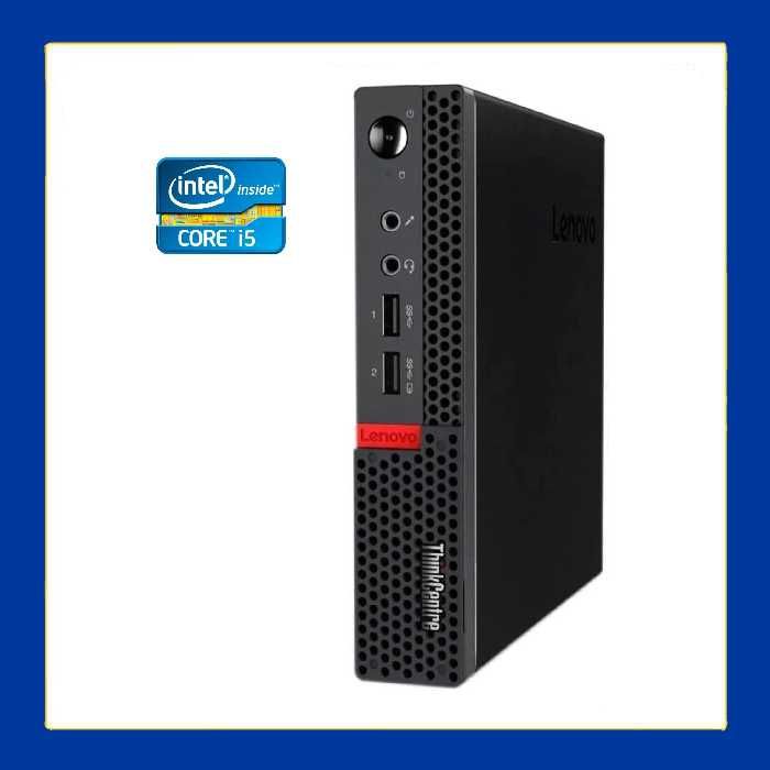 Неттоп Lenovo ThinkCentre Q910 Micro USFF / Intel Core i5-6500T (4 ядра по 2.5 - 3.1 GHz) / 8 GB DDR4 / 256 GB SSD / Intel HD Graphics 530 / WiFi