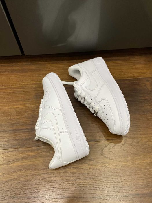 Buty meskie Mokasyny Nike_Air_Force|1_Low '07_Biały R.45