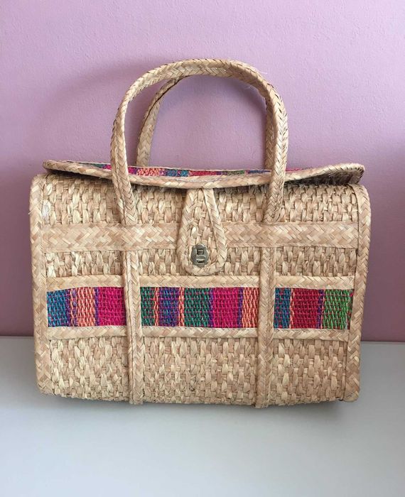 Duża torba rynkowa. Wykonana ręcznie w Meksyku