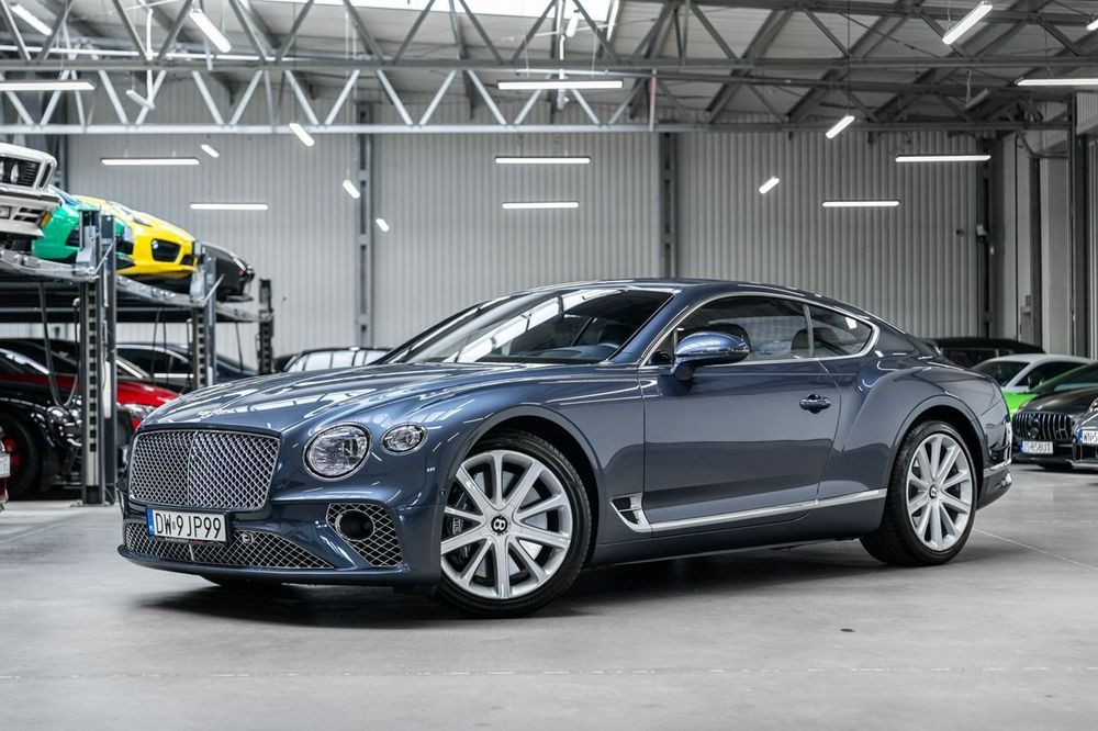 Bentley Continental GT V8 550KM. Pierwszy właściciel. Bezwypadkowy. Gwarancja do 07.2027.