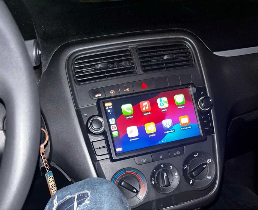 Auto Rádio Fiat, Grande, Punto, Linea, 2 din Ano 2007 até 2012