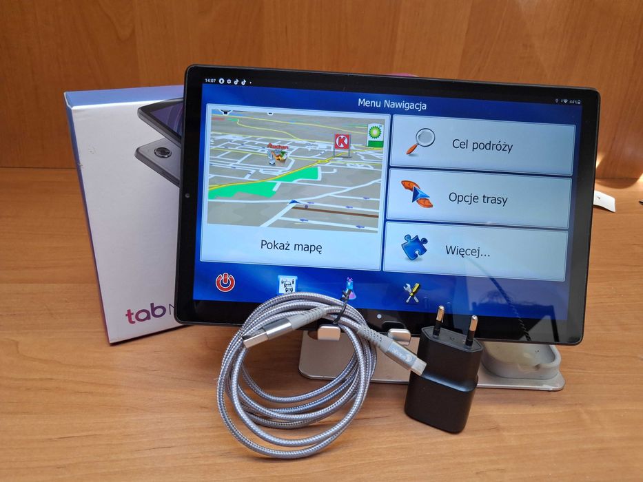 tablet lenovo tbx606x  4gb ram 64gb rom 10 cali  z wgrana nawigacją igo nowe mapy