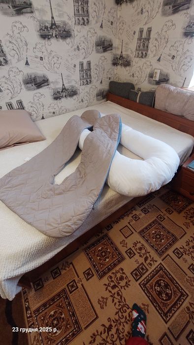 Подушка для вагітних,  П-подібна