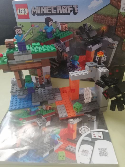 Лего майнкрафт 21166 заброшена шахта