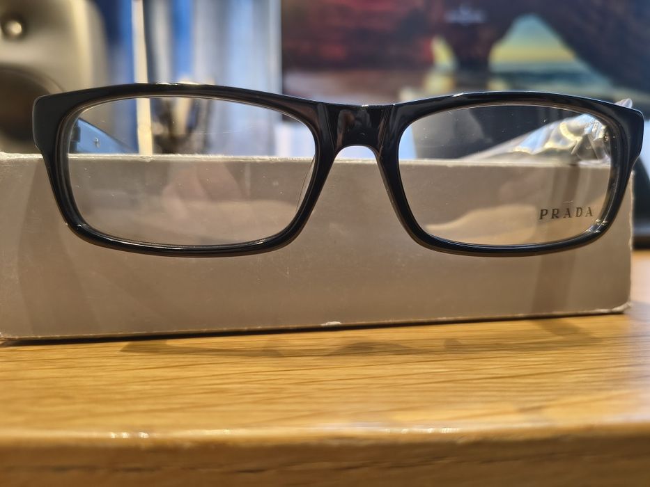 oprawki męskie Prada PR 05NV czarne nowe