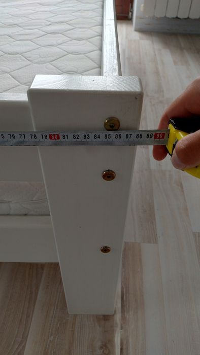 Łóżko dziecięce 180x80  białe