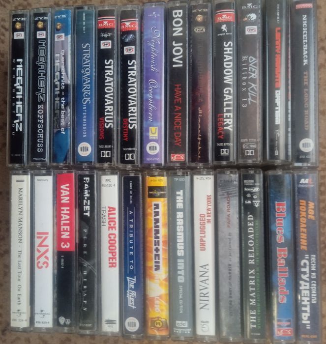 Аудіокасети ліцензійні