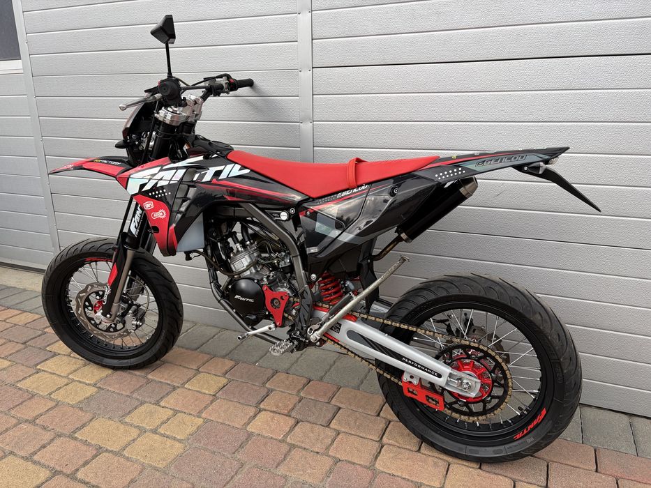 Fantic 50 XM 2024r Nowy model! Supermoto 50cc fantic am6 rieju trophy