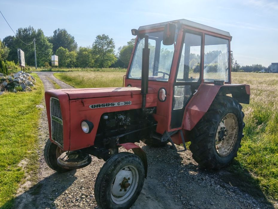 Ciągnik ursus c360 sprawny z kabiną