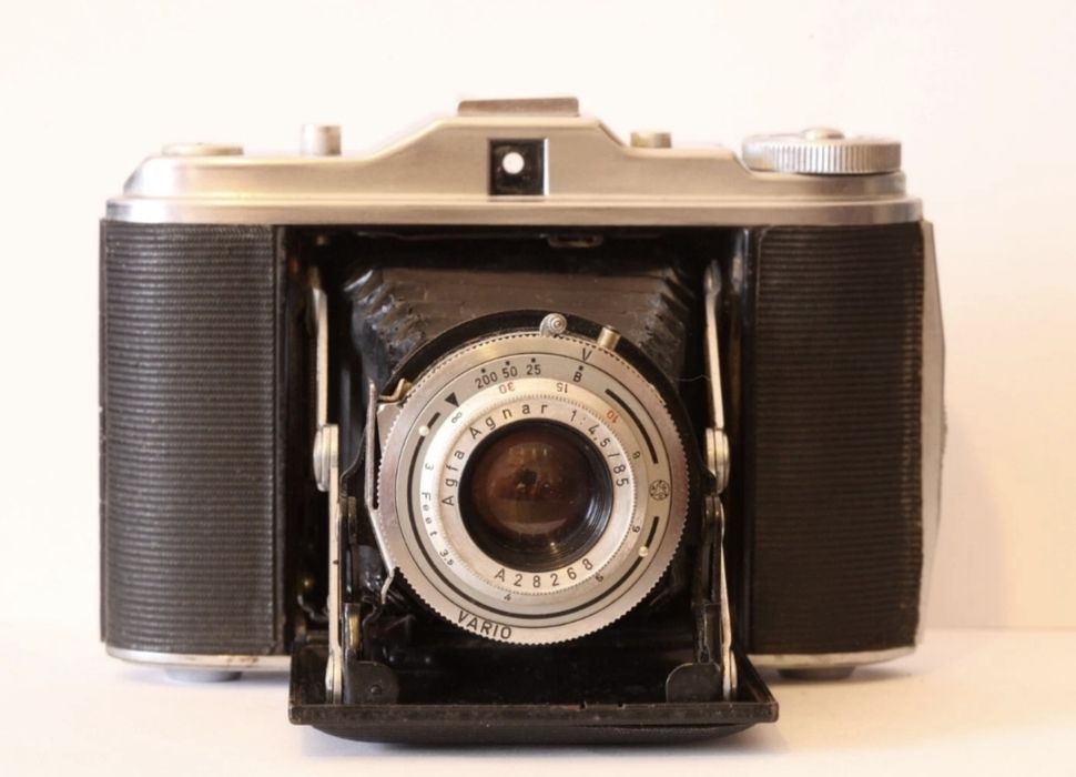 Agfa Isolette Agnar 1:4.5 85mm Médio formato 6x6
