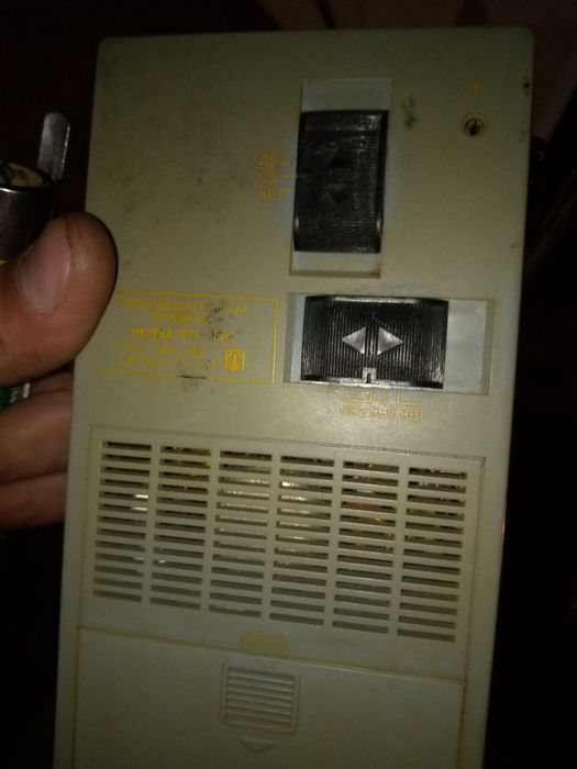 Радио СССР с аккумулятором родным!