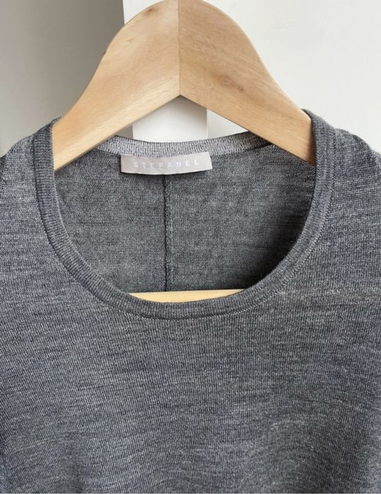 Sweter Stefanel 100% wełna, rozmiar M